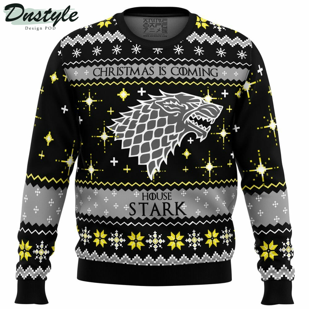 Game of Thrones House Stark Ugly Christmas Sweater
