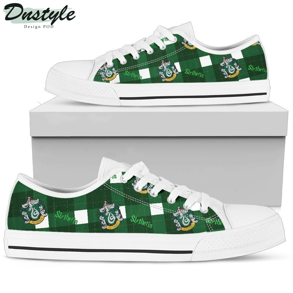Harry Potter Slytherin Custom Symbol Low Top Shoes Sneakers
