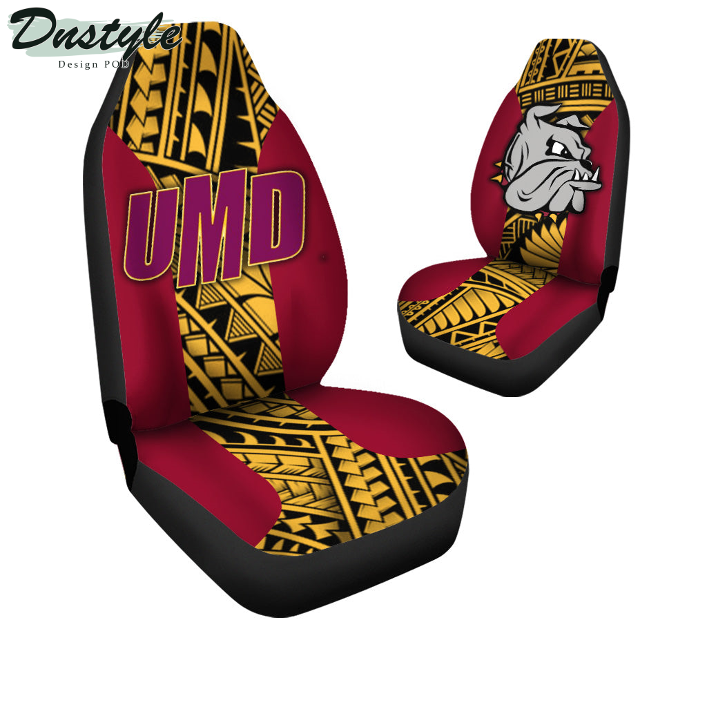 Minnesota-Duluth Bulldogs Polynesian Car Seat Cover