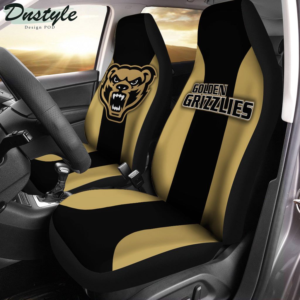 Oakland Golden Grizzlies Polynesian Car Seat Cover