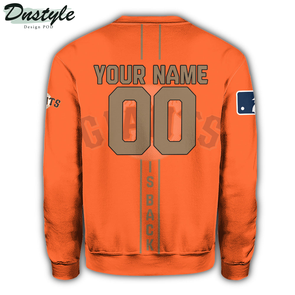 San Francisco Giants MLB Personalized Sweatshirt
