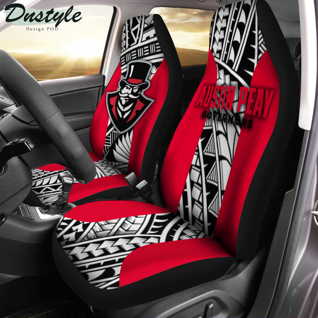 Austin Peay Governors Polynesian Car Seat Cover