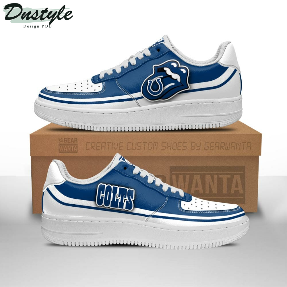 Indianapolis Colts Air Sneakers Air Force 1 Shoes Sneakers