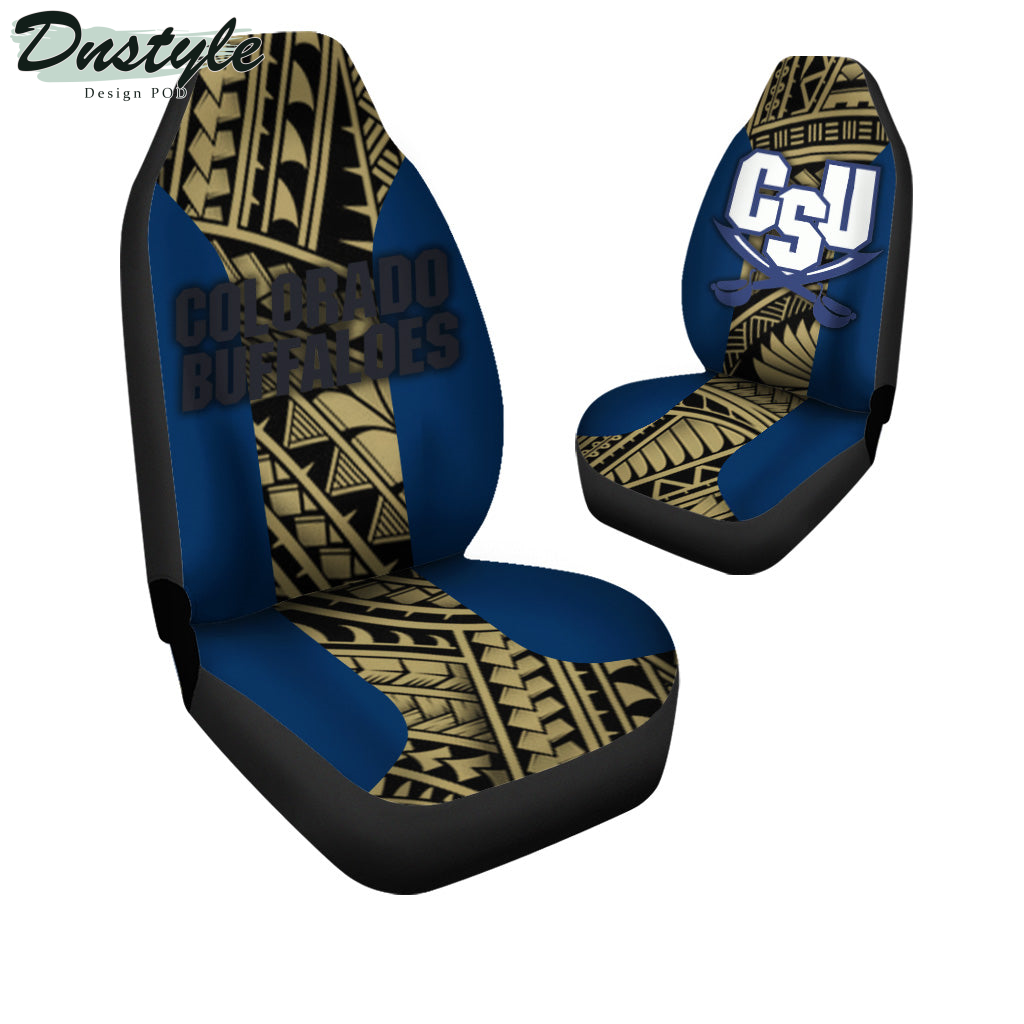 Charleston Southern Buccaneers Polynesian Car Seat Cover