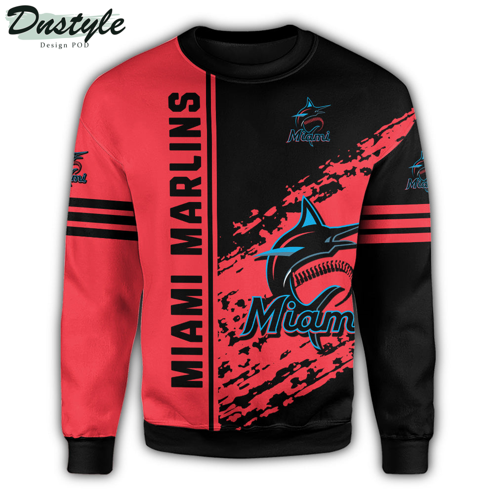 Miami Marlins MLB Quarter Style Sweatshirt