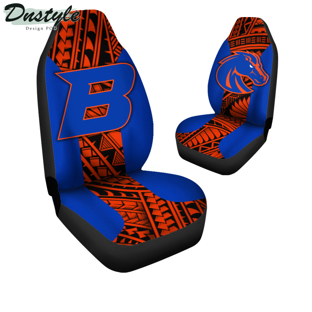 Boise State Broncos Polynesian Car Seat Cover