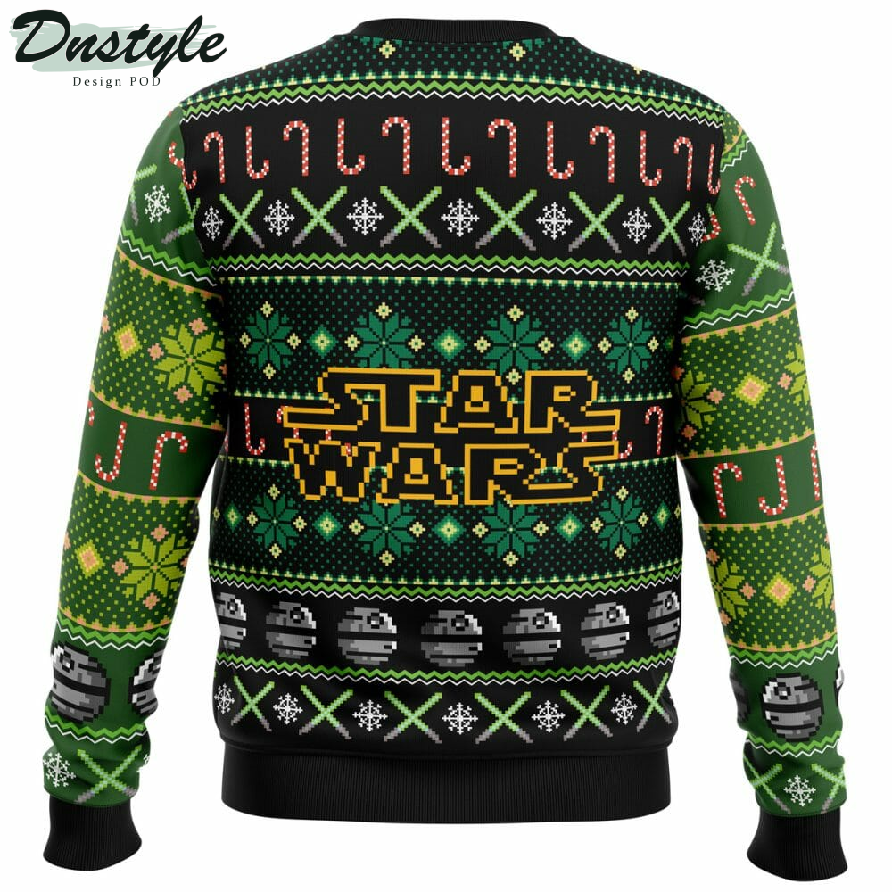 Season It Is Jolly To Be Yoda Ugly Christmas Sweater