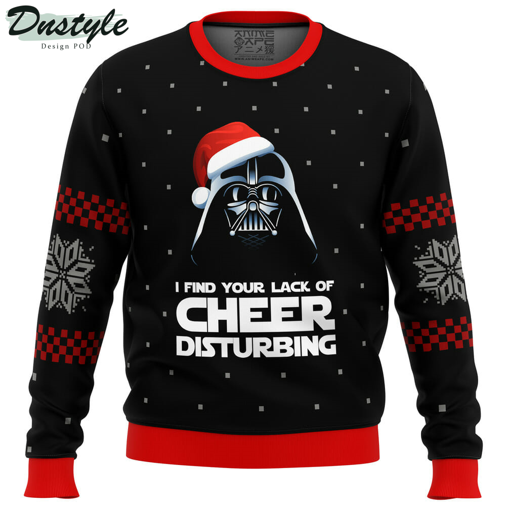 Star Wars Vader Lack of Cheer Ugly Christmas Sweater