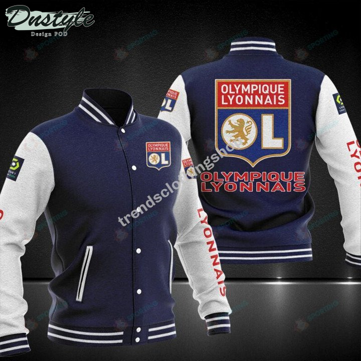 Olympique Lyonnais Baseball Jacket
