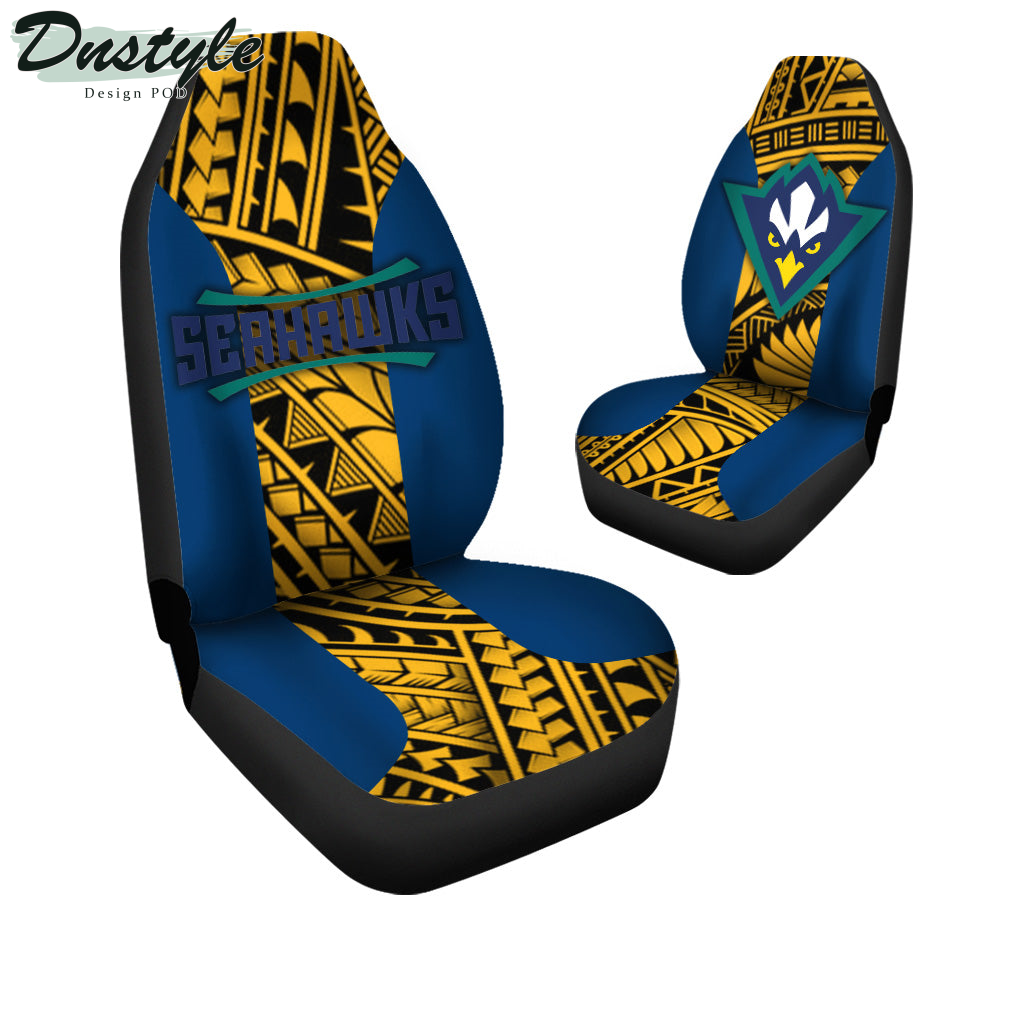 UNC Wilmington Seahawks Polynesian Car Seat Cover