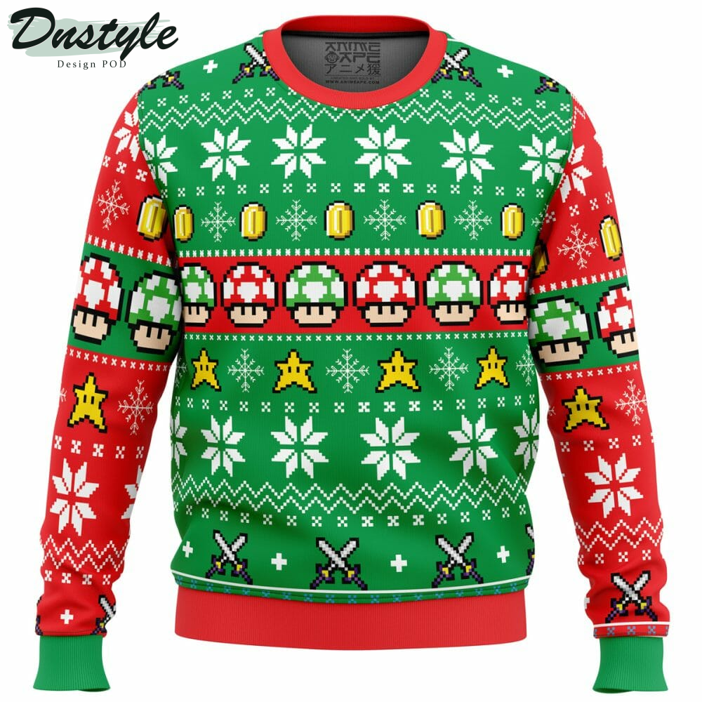 Super Mario Ugly Christmas Sweater