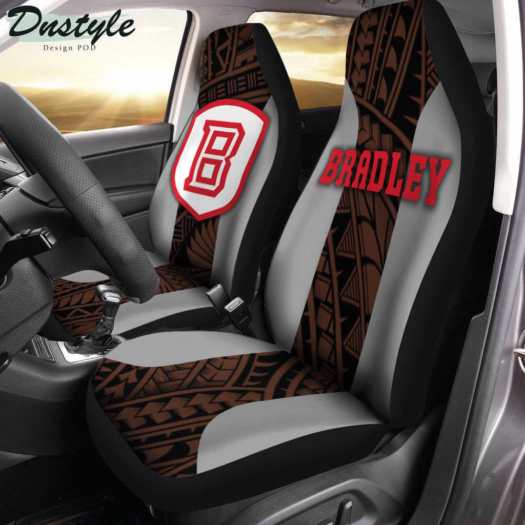 Bradley Braves Polynesian Car Seat Cover