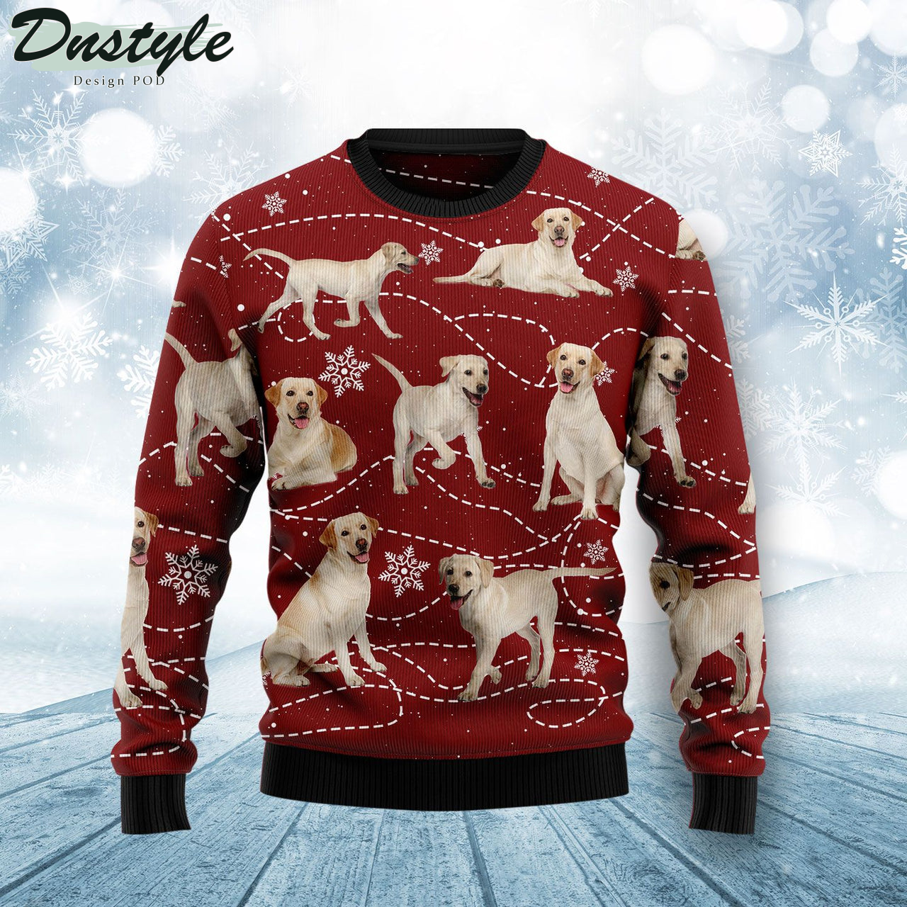 Labrador Retriever Ugly Christmas Sweater