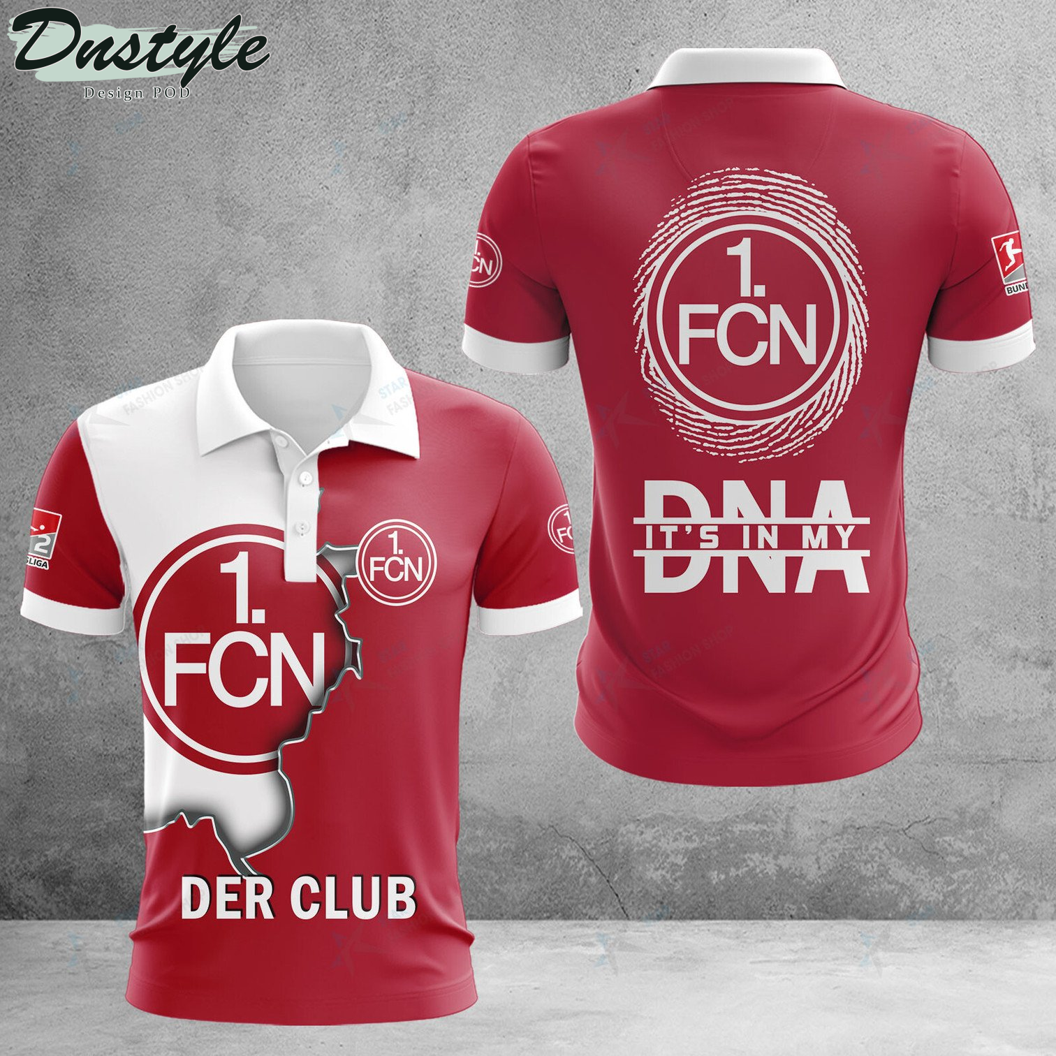1. FC Nurnberg it's in my DNA polo shirt
