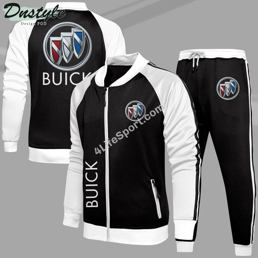 Buick Tracksuits Jacket Bottom Set