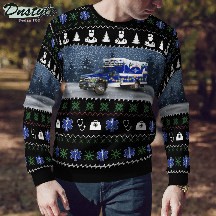McVeytown Ambulance Ugly Merry Christmas Sweater