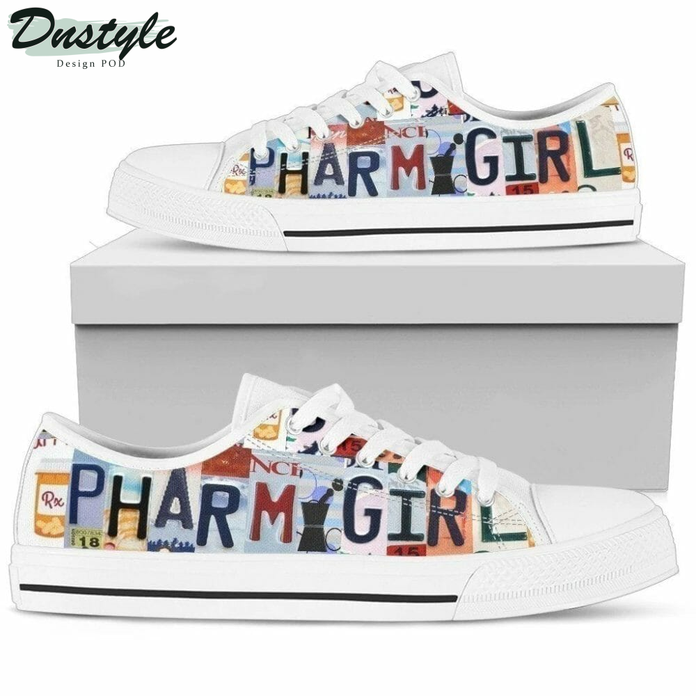 Pharmacist Girl Low Top Shoes Sneakers