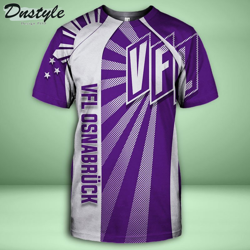 VfL Osnabrück Allover bedrucktes Hoodie-T-Shirt