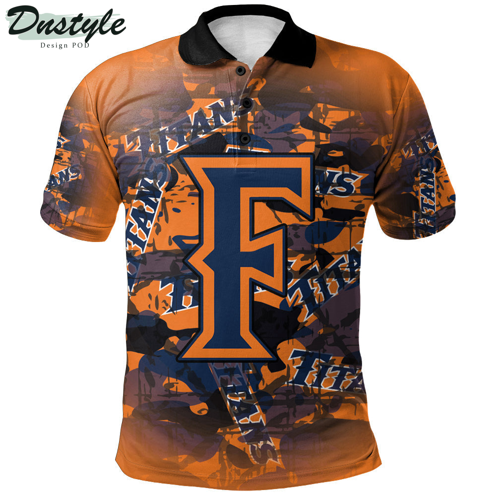 Cal State Fullerton Titans Personalized Polo Shirt