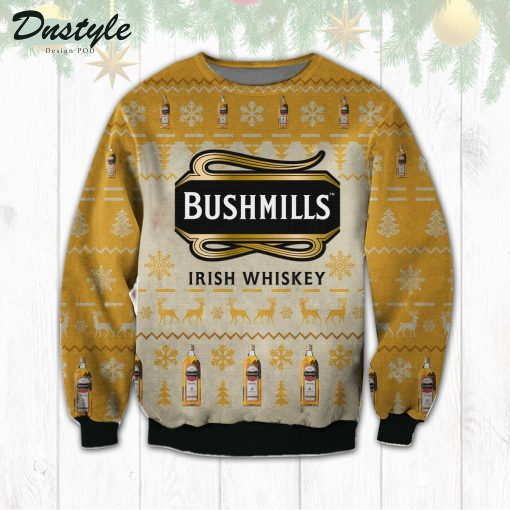Bushmills Irish Whiskey Christmas Ugly Sweater