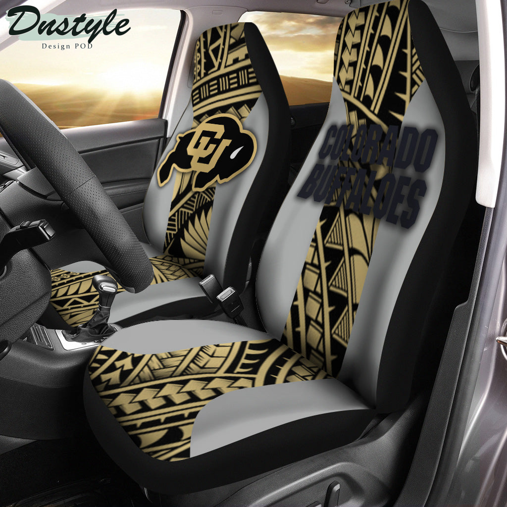 Colorado Buffaloes Polynesian Car Seat Cover