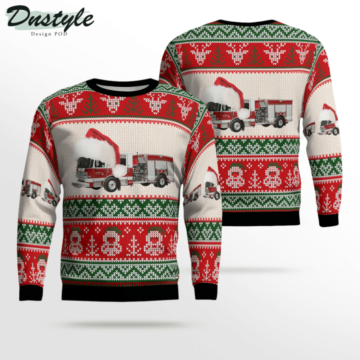 El Paso Fire Department Ugly Christmas Sweater