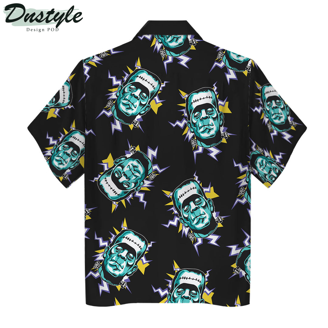 Frankenstein Hawaiian Shirt And Short
