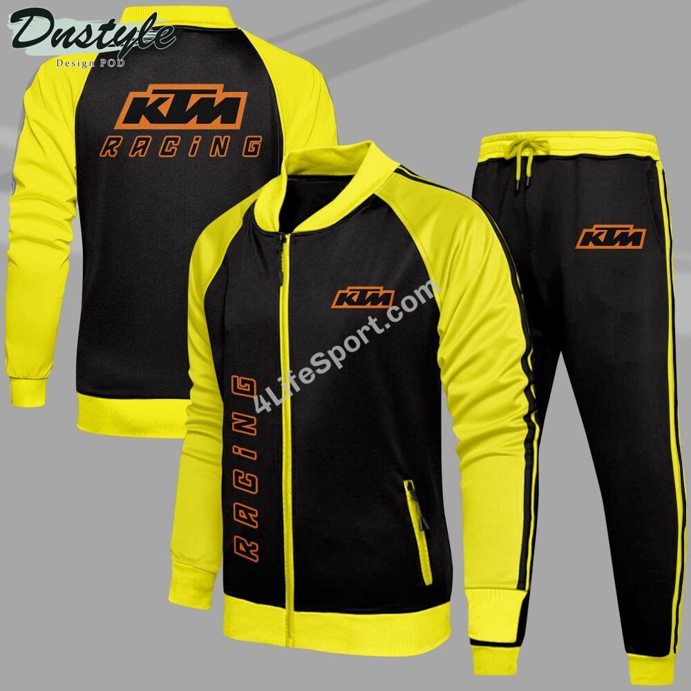 KTM Tracksuits Jacket Bottom Set