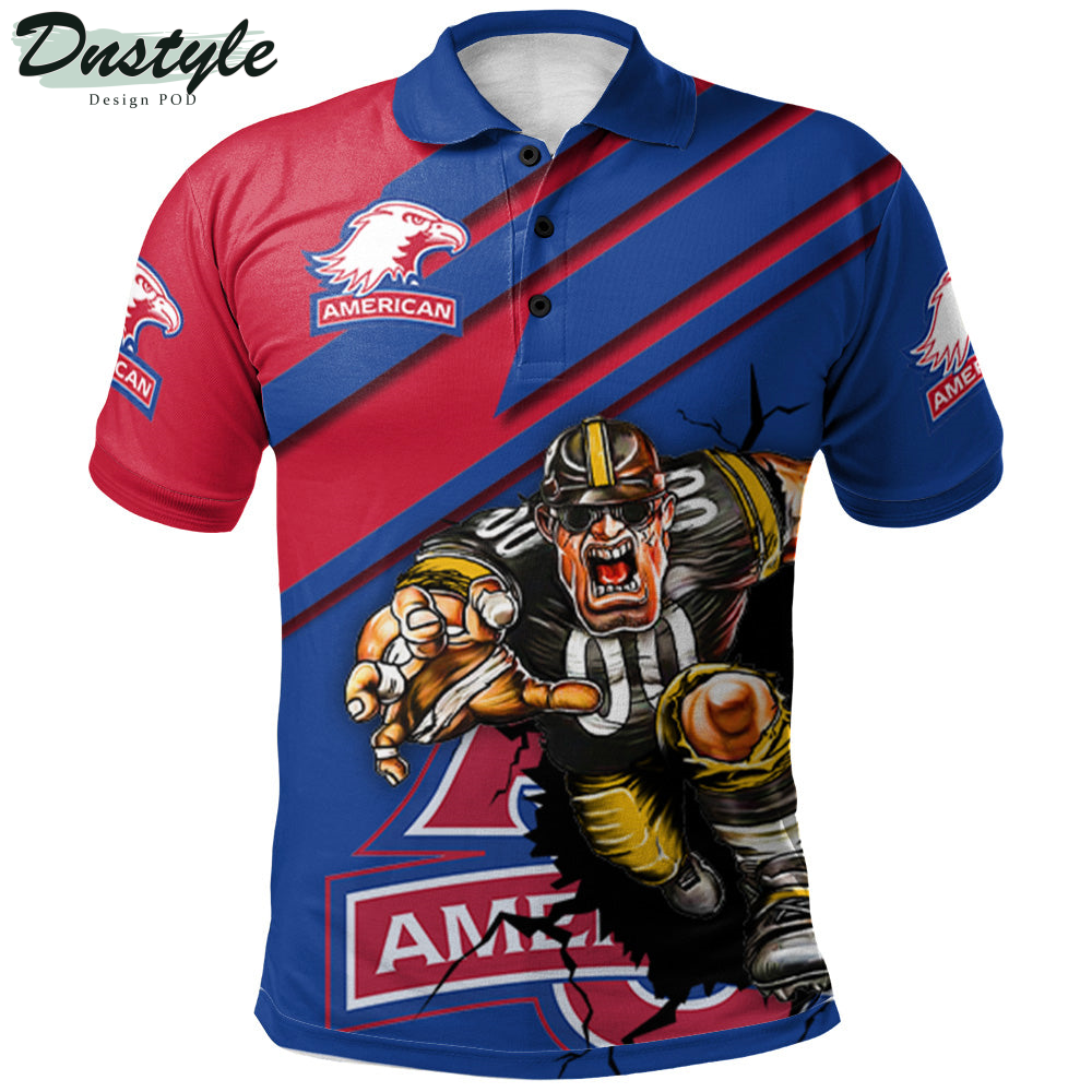 American Eagles Mascot Polo Shirt