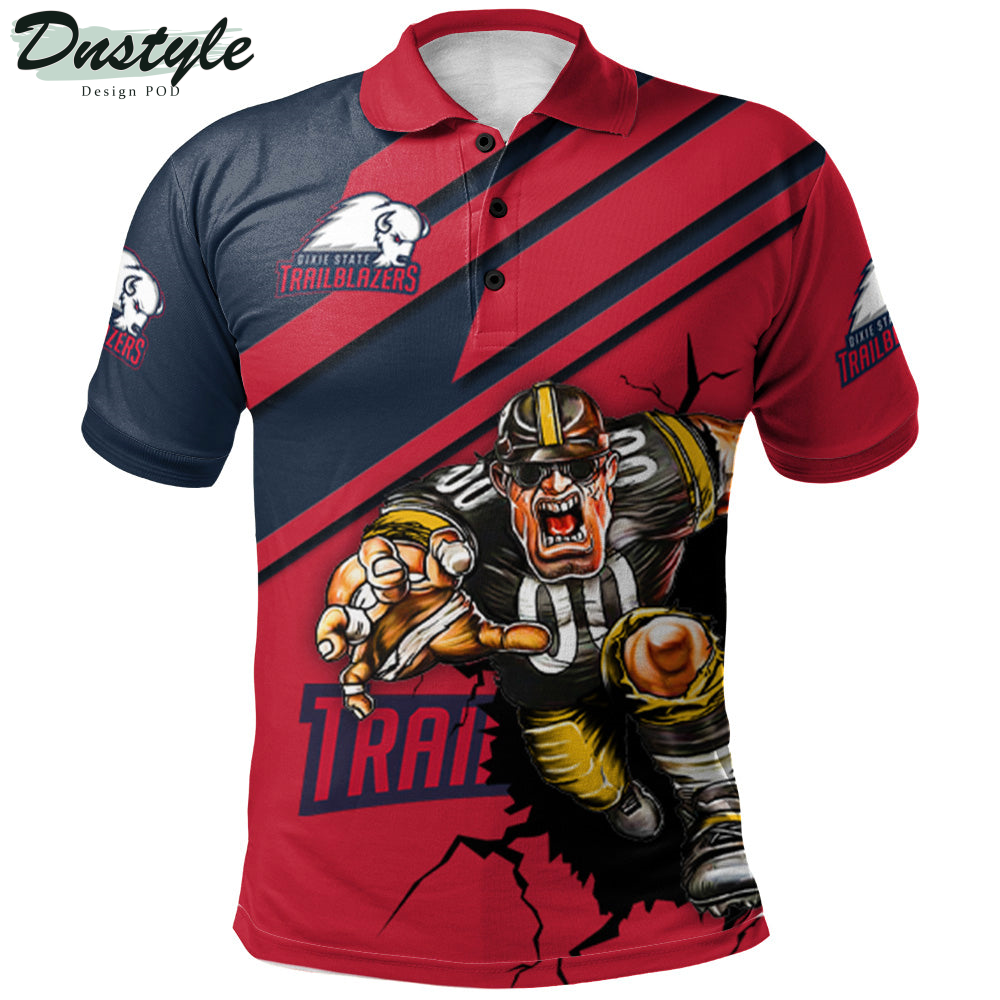 Dixie State Trailblazers Mascot Polo Shirt