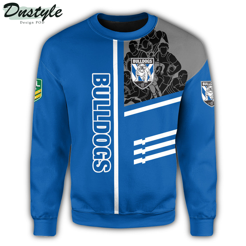 Canterbury-Bankstown Bulldogs NRL Personalized Sweatshirt