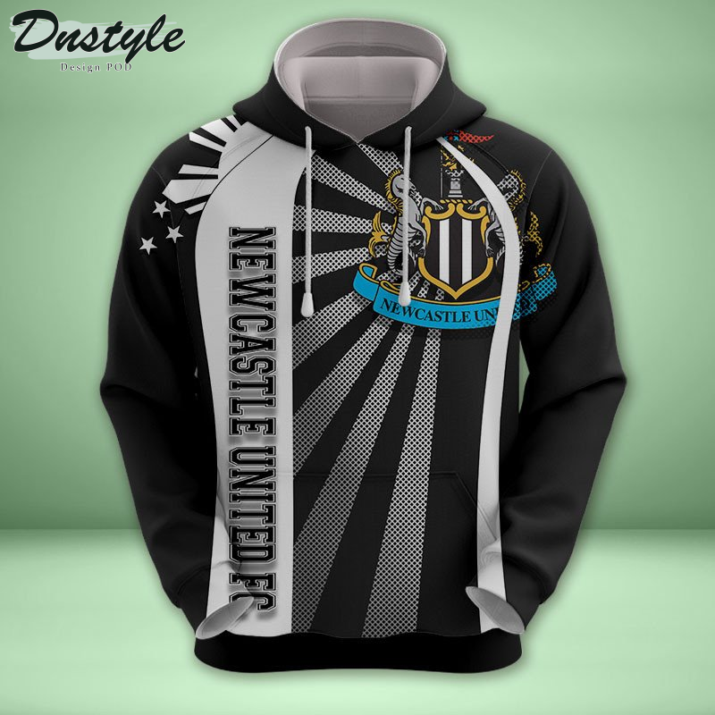 Newcastle United all over printed hoodie tshirt