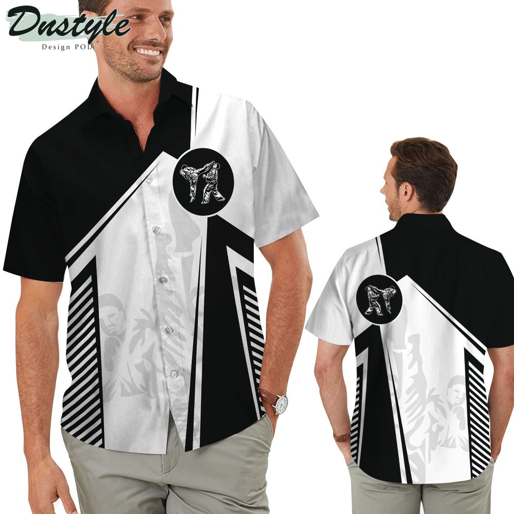 Karate Sporty Design Hawaiian Shirt