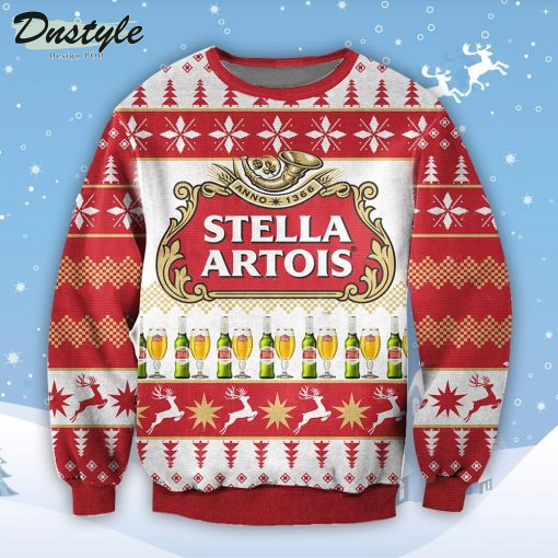 Stella Artois Anno 1366 Christmas Ugly Sweater
