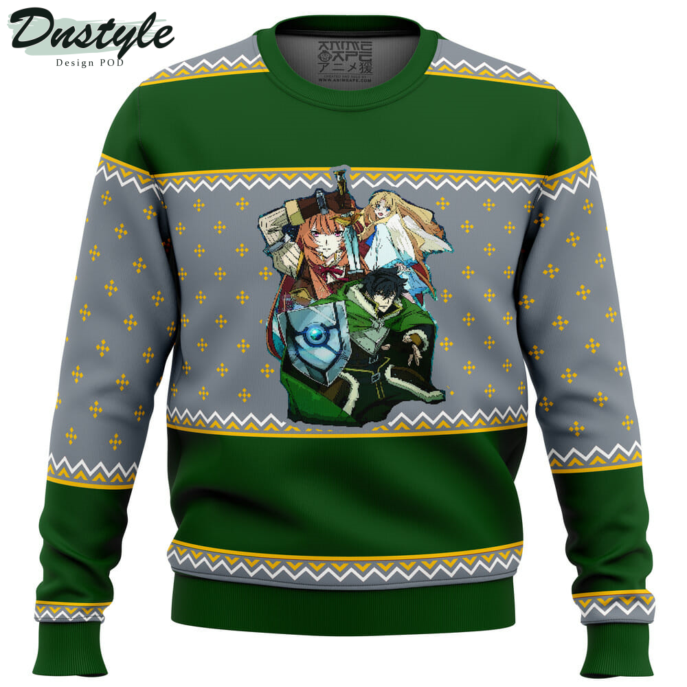 Rising of the Shield Hero Characters Ugly Christmas Sweater