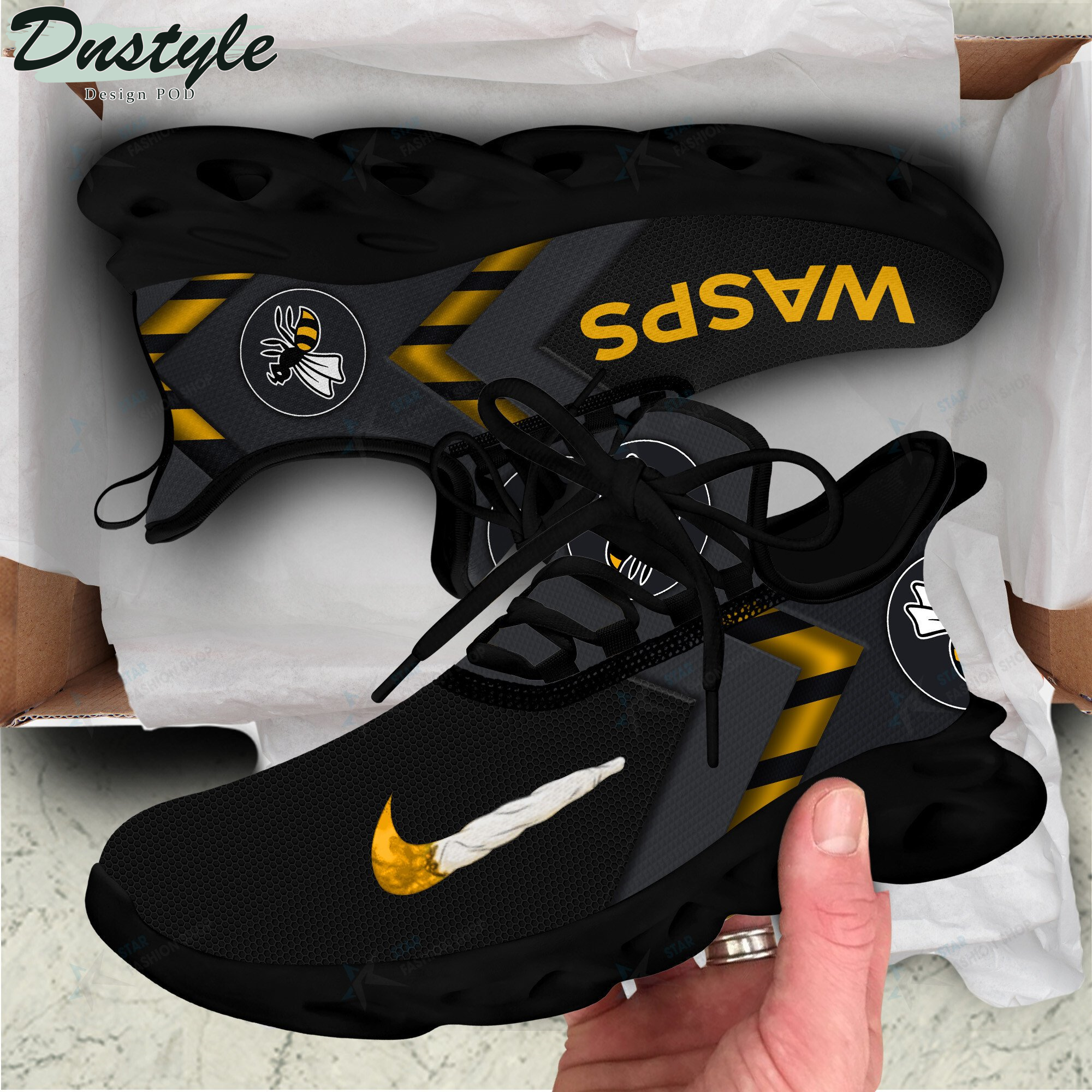 Wasps RFC nike just do it max soul sneakers