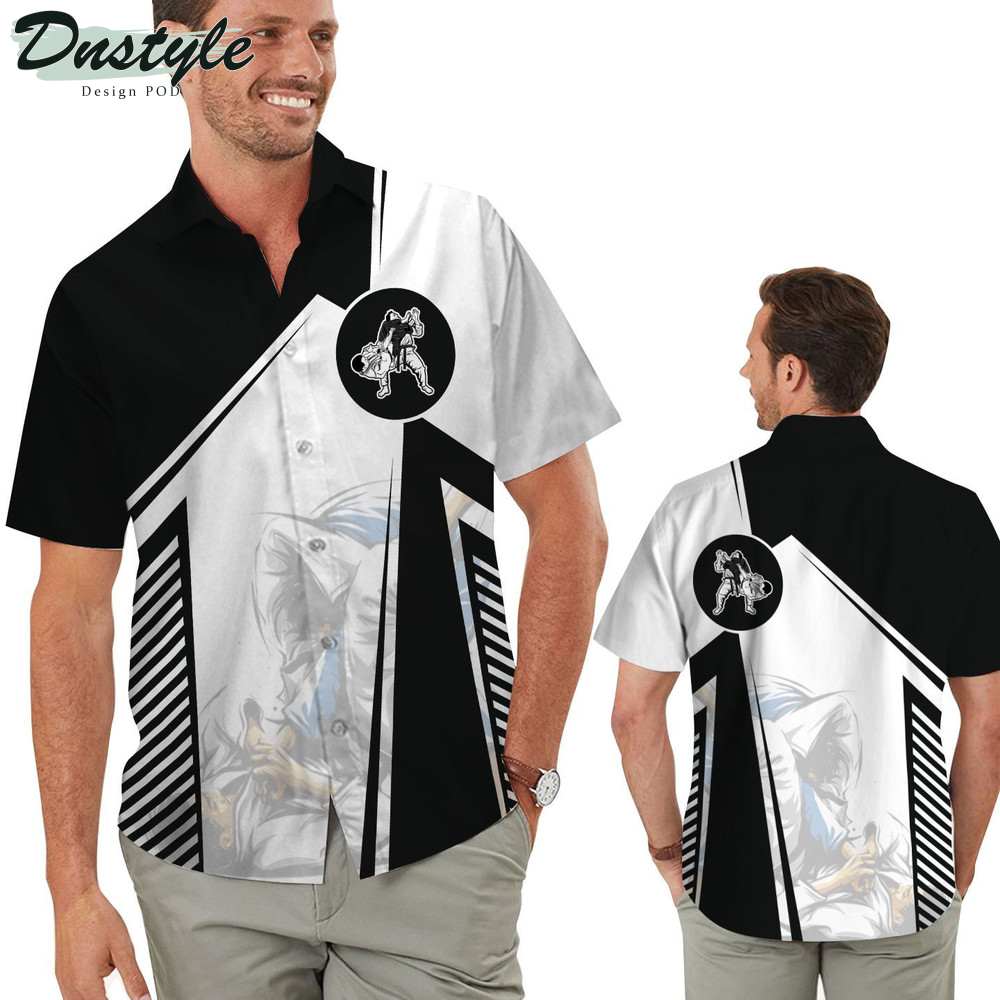Jiu Jitsu Sporty Design Hawaiian Shirt