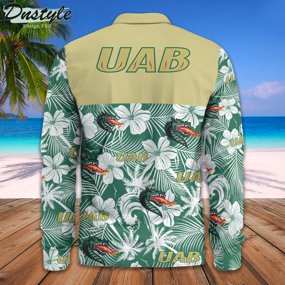 UAB Blazers Long Sleeve Button Down Shirt