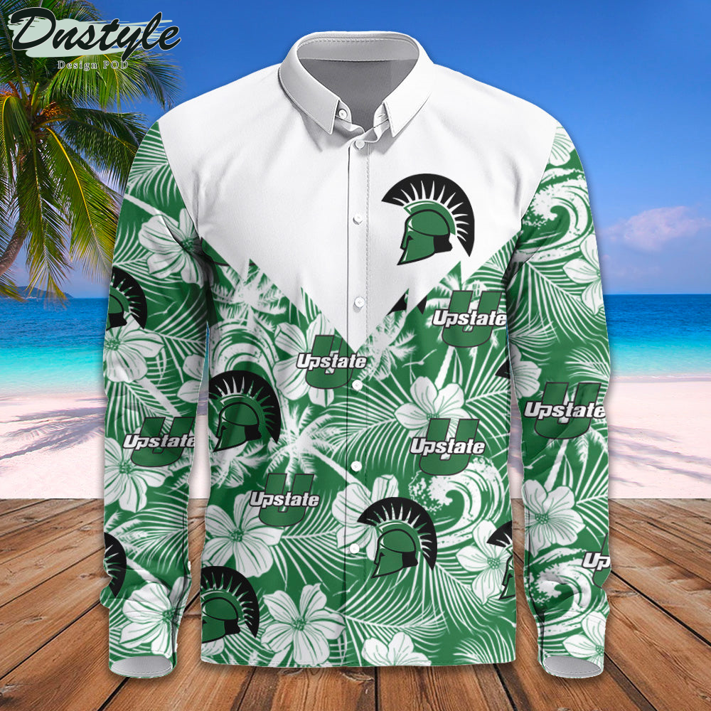 USC Upstate Spartans Long Sleeve Button Down Shirt