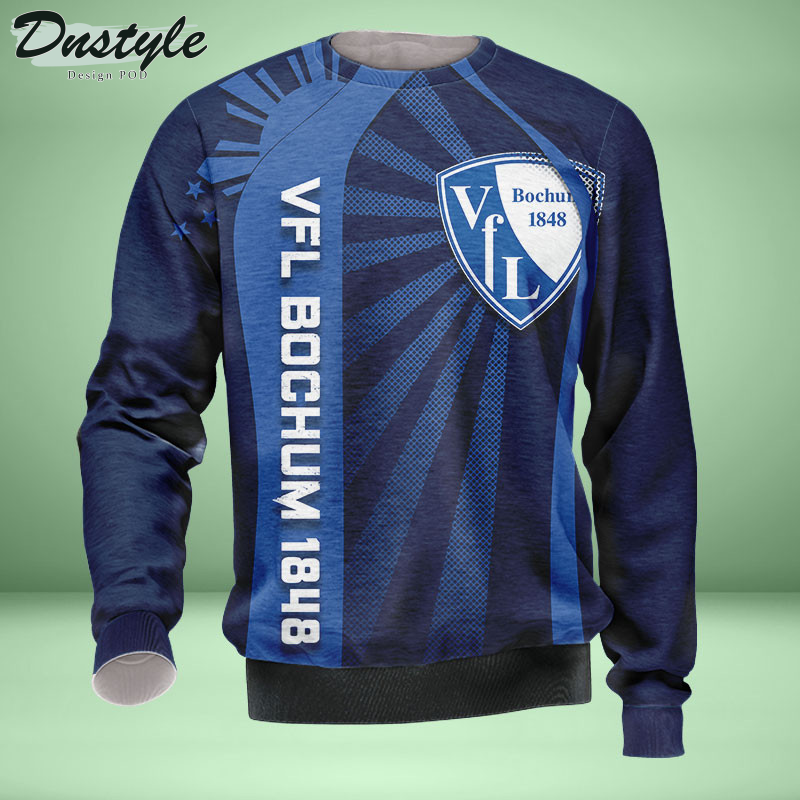 VfL Bochum 1848 Allover bedrucktes Hoodie-T-Shirt