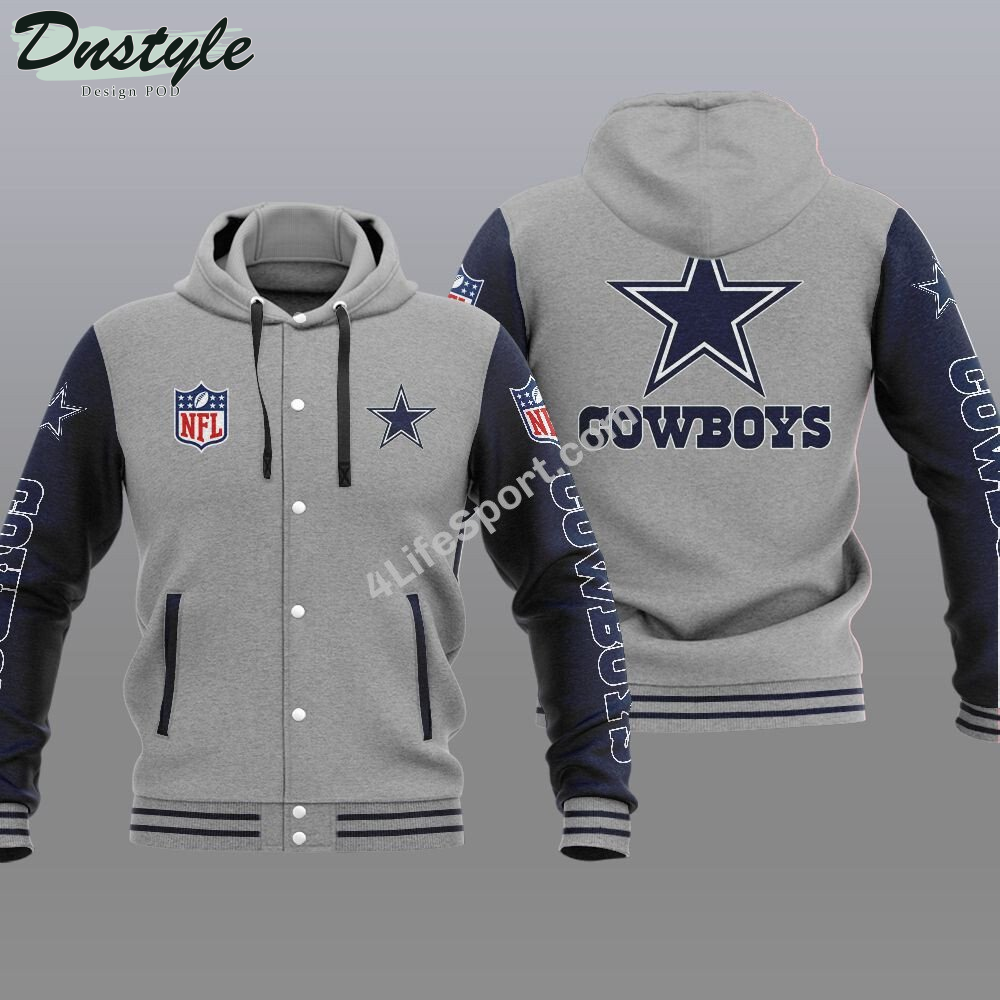 Dallas Cowboys Hooded Varsity Jacket