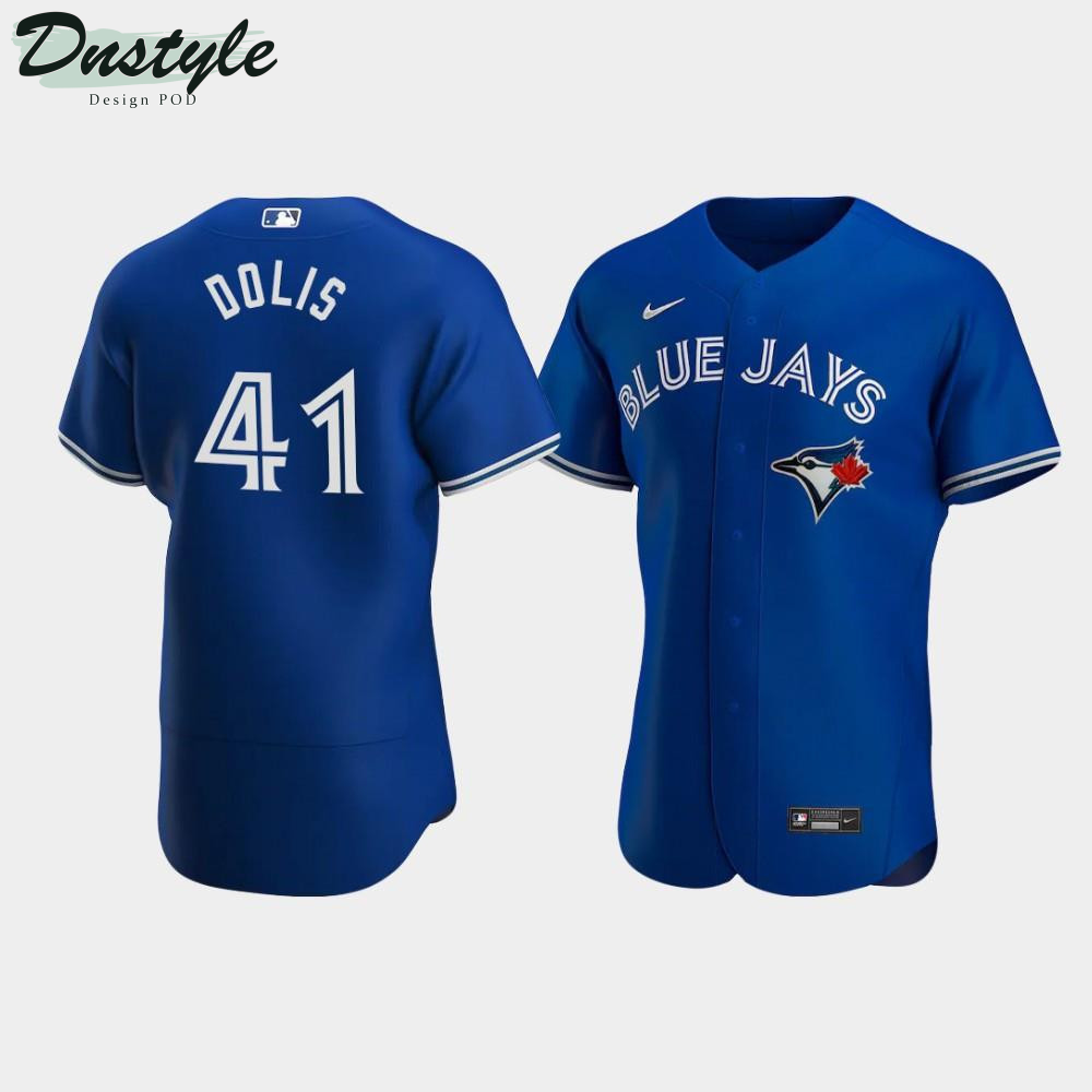 Rafael Dolis #41 Toronto Blue Jays Royal Alternate Jersey MLB Jersey