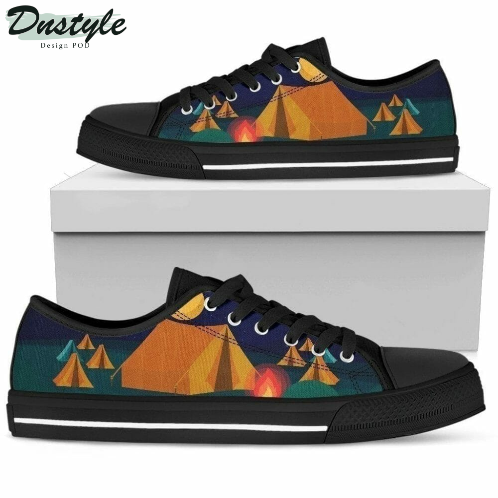 Camping Lover Low Top Shoes Sneakers