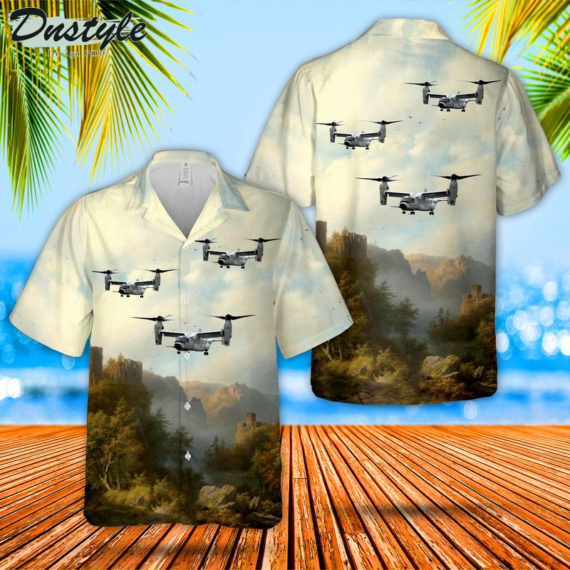 US Navy CMV-22B Osprey Hawaiian Shirt