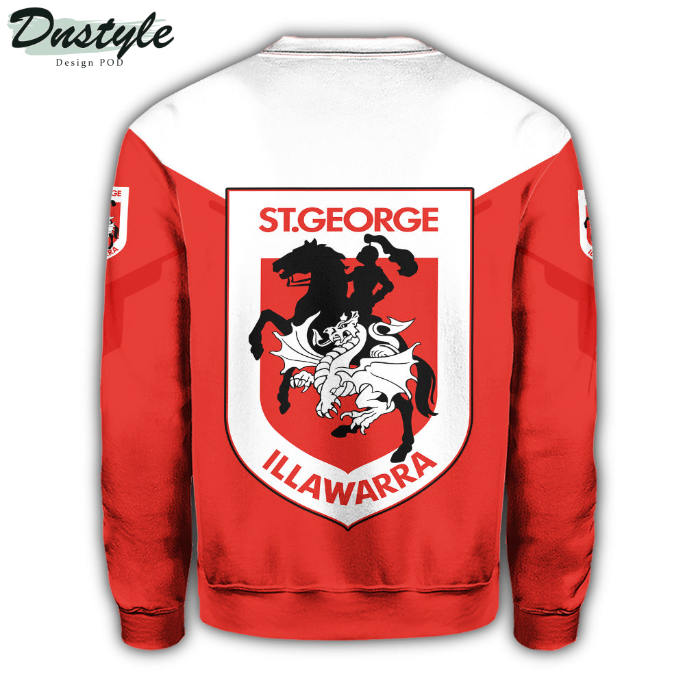 St. George Illawarra Dragons NRL Drinking style Sweatshirt