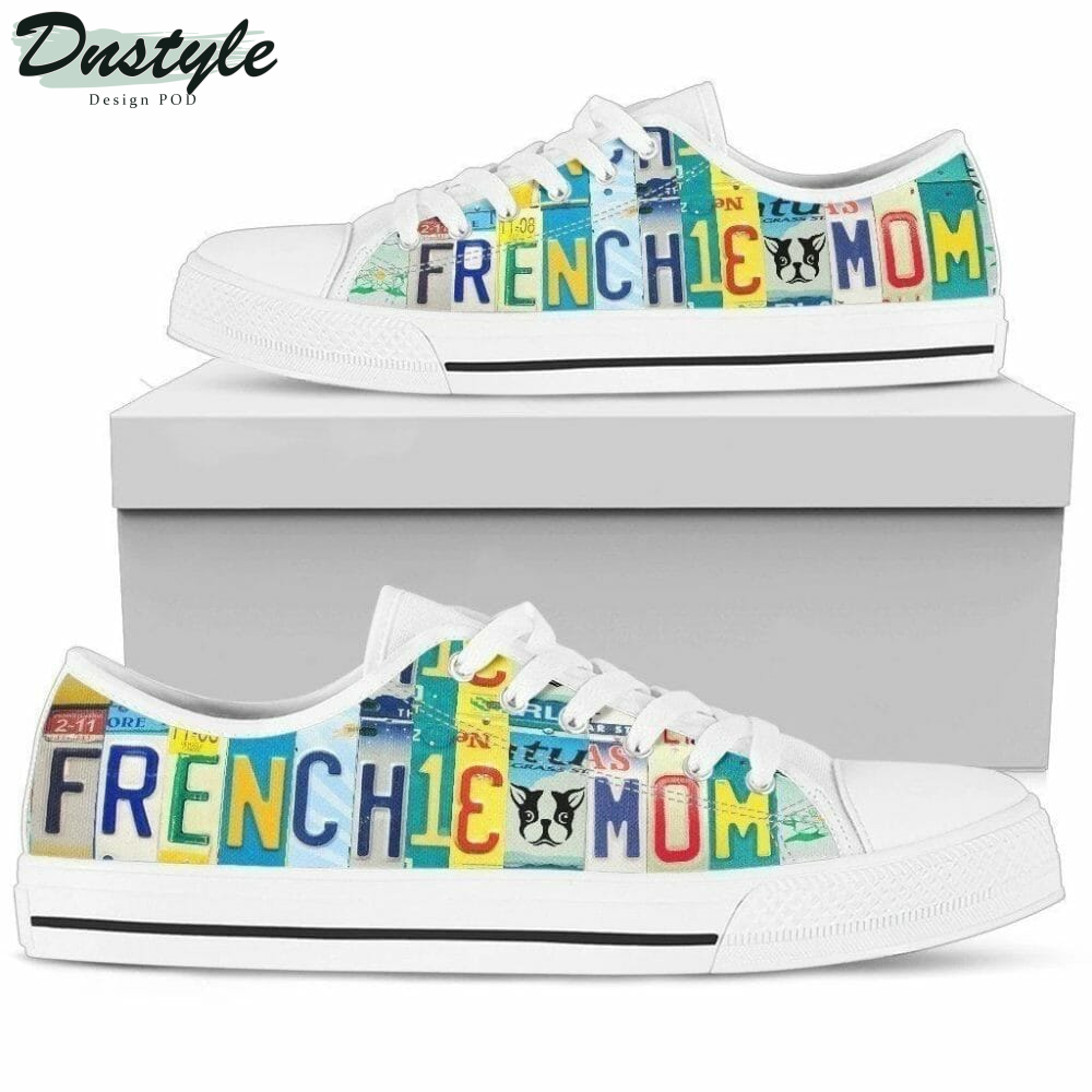 French Bulldog Low Top Shoes Sneakers