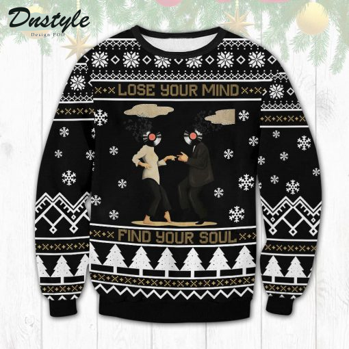 Pulp Fiction Lose Your Mind Find Your Soul Ugly Sweater