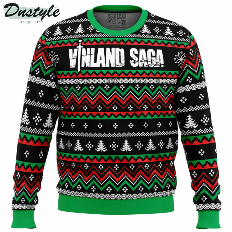 Viking Ship Vinland Saga Christmas Sweater