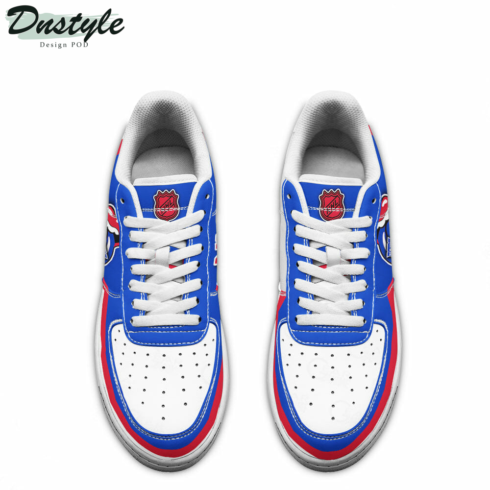 NY Rangers Air Sneakers Air Force 1 Shoes Sneakers