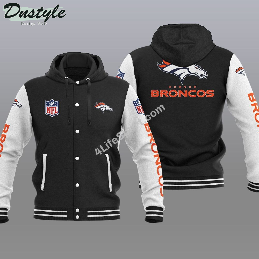 Denver Broncos Hooded Varsity Jacket